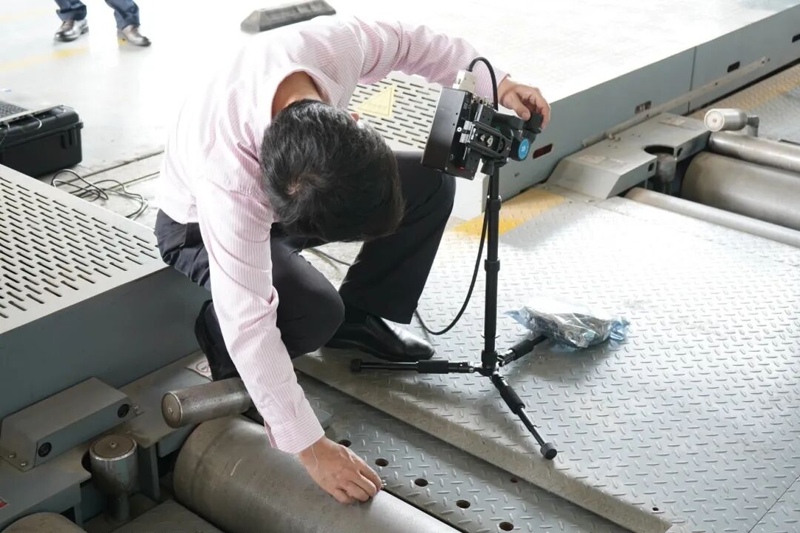 Анцхе је учествовала у калибрационом тесту на лицу места за ЕВ стандард који се односи на безбедност